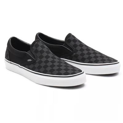 Classic Slip-on: Checkerboard Black/black