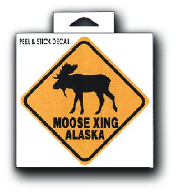 Decal Moose Xing