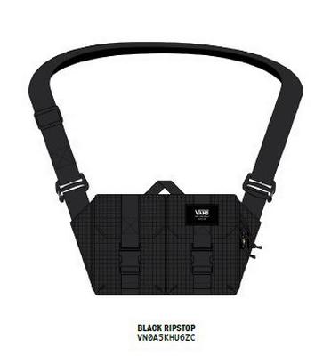Persue Shoulder Bag - Black Ripstop