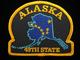  Alaska 49th State Patch