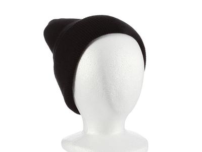 Thinsulate Solid Beanie - Black