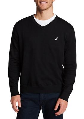 Navtech V-neck Sweater - True Black
