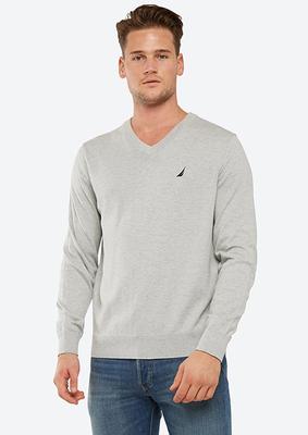 Navtech V-neck Sweater - Grey Hthr