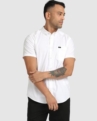 That`ll Do Stretch S/s Woven - White