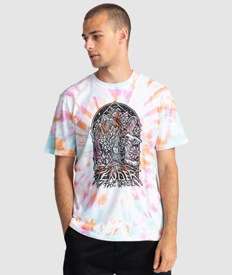 Over Grown Ss Tee - Festival Fuchsia