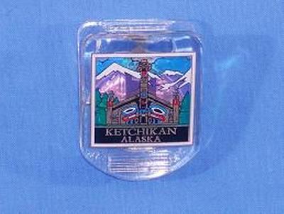 Totem House Clip Magnet
