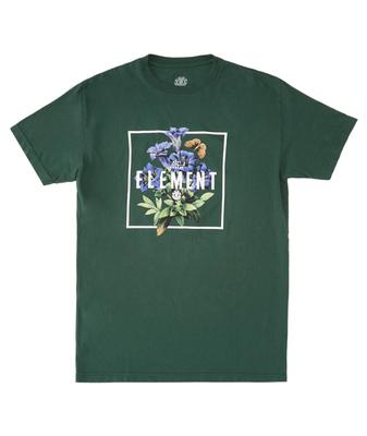 Gentiana Box Ss Tee - Forest Night