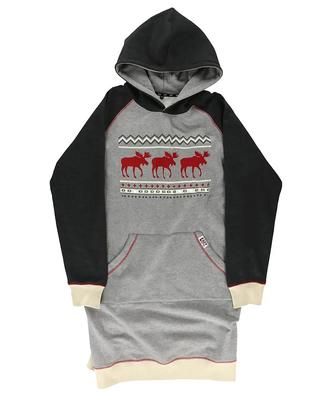 Cabin Moose Sleep Hoodie