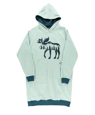 Sleep Hoodie - Moose Silhouette