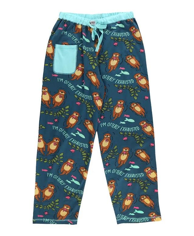  W's Fitted Pj Pant - Otterly Exhausted