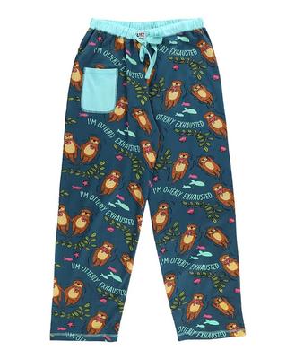 W`s Fitted Pj Pant - Otterly Exhausted