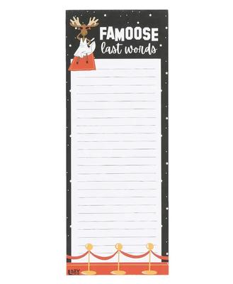 Mag. Notepad - Famoose Last Words