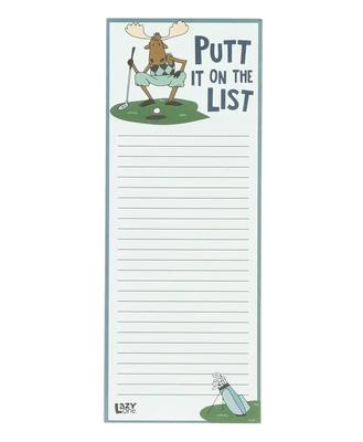 Mag. Notepad - Putt It On List