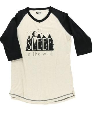 Tall Pj Tee - Sleep In The Wild