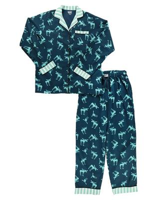 Button Down Pj Set - Funky Moose