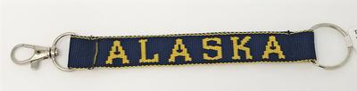 Woven Alaska Keychain