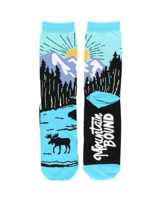 Adult Crew Sock - Mountain Bound