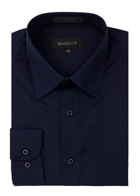 Dress Shirt L/s Reg - Navy