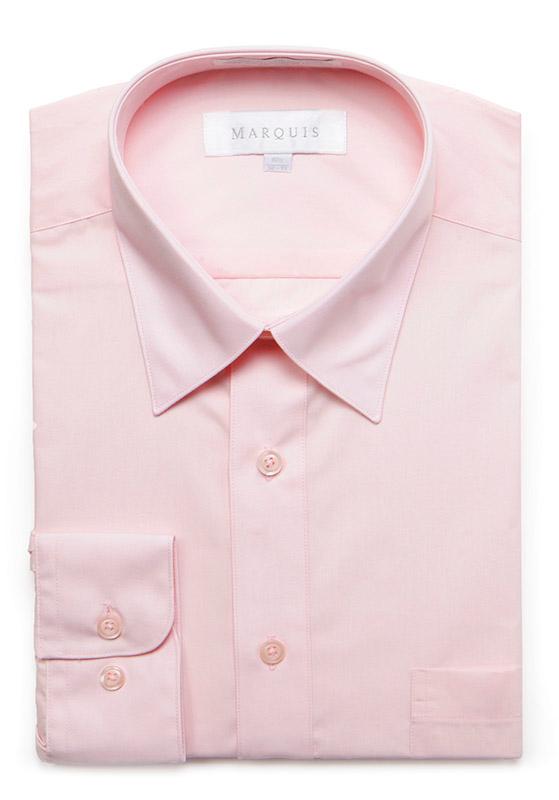  Dress Shirt L/S Reg - Pink