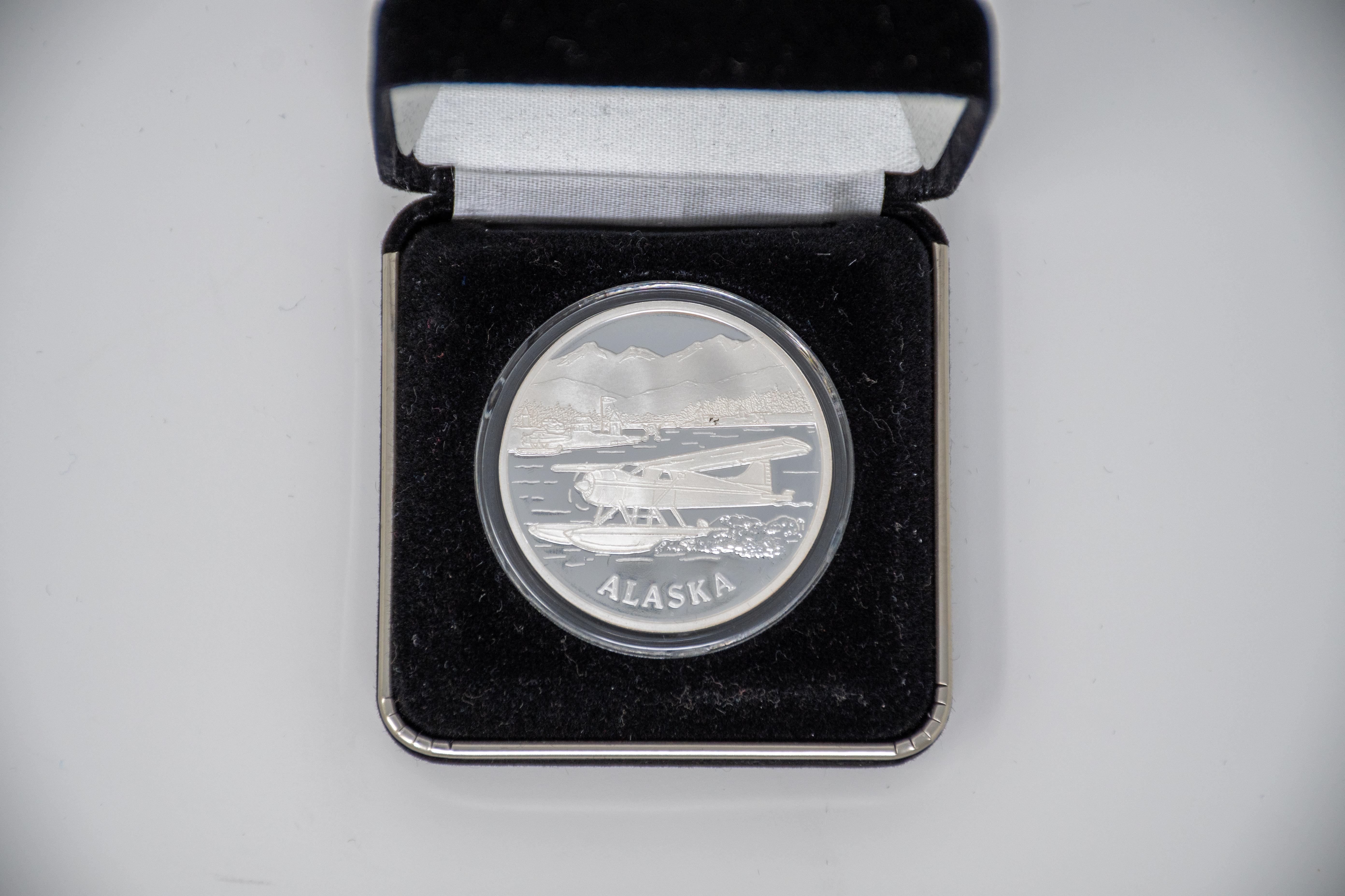  Beaver Airplane Coin