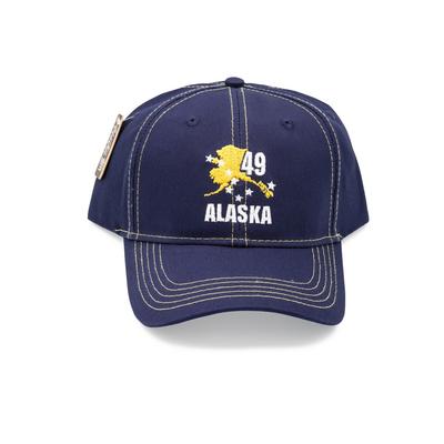 Baseball Hat- Sporty Gold & Navy