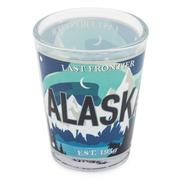 Shotglass - Alaska License Plate