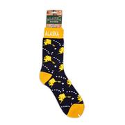 Towel Sock- Sporty Gold & Navy