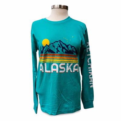 L/s Sundown Alaska T-shirt