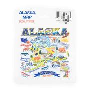 Decal - Alaska Map