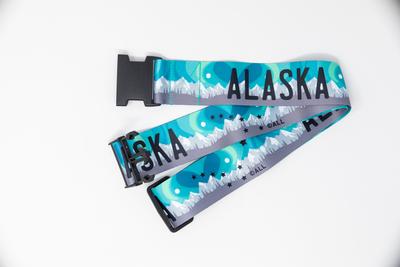 Luggage Strap- Aurora Licence Plate