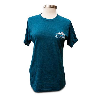 F/b Fashion Fit Tee - Rock N Roll Mtn Ak Ktn-teal