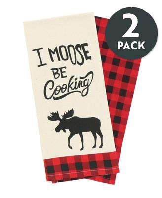 Tea Towel - Moose Be Cooking