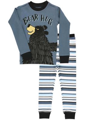 B`s L/s Pajama Set - Bear Hug