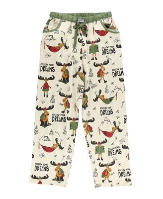 W`s Fitted Pj Pant - Follow Your Dreams