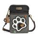  X Body Cell Phone Bag - Dog Paw