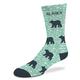  Ladies Sock - Bear All Over
