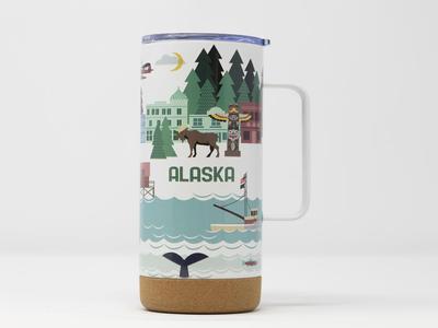 Thermal W/handle - Small World 16 Oz