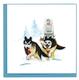  Note Card- Sled Dogs