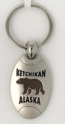 Keychain Engraved Bear