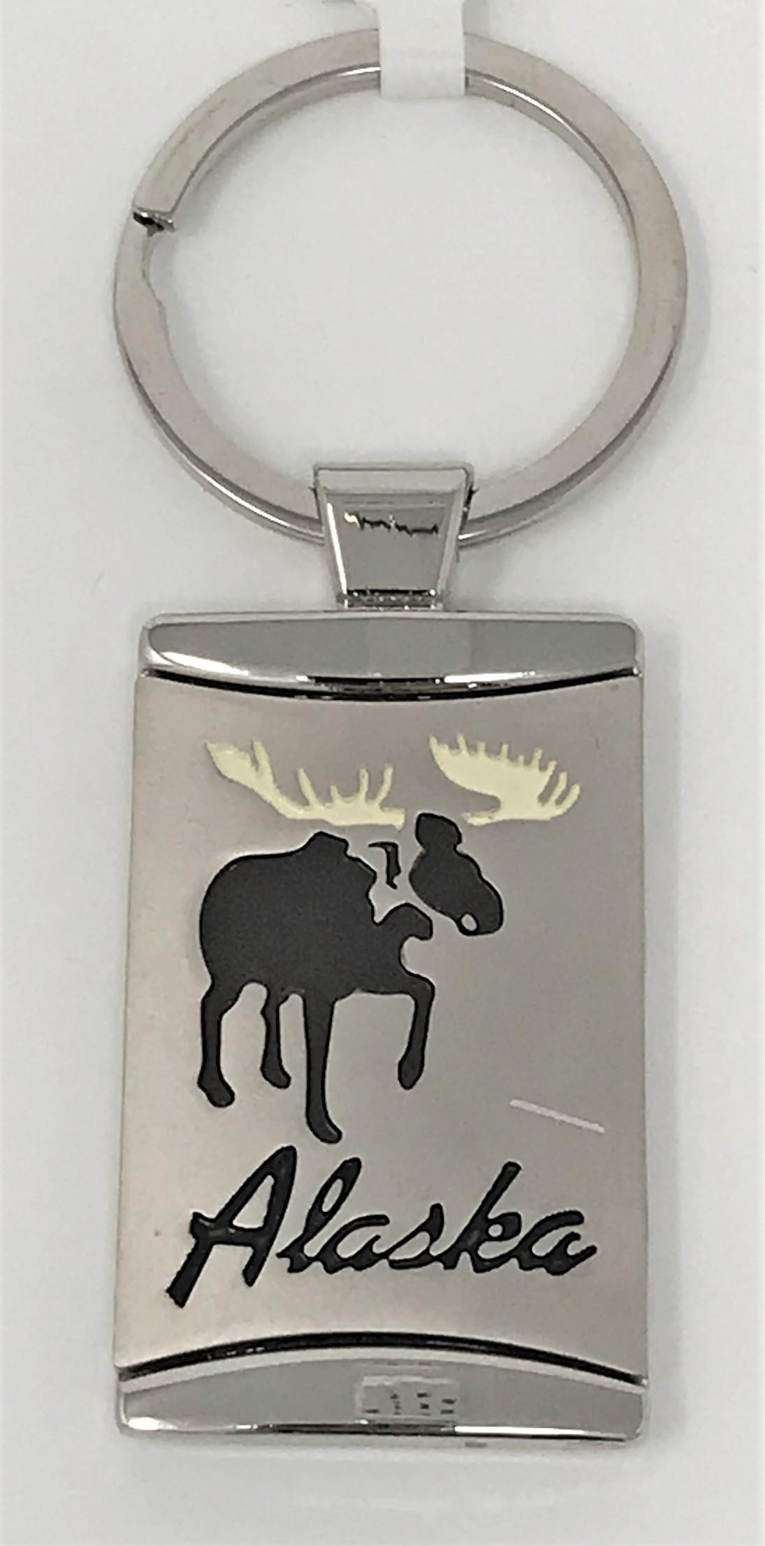  Keychain Engraved Moose