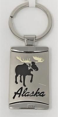 Keychain Engraved Moose