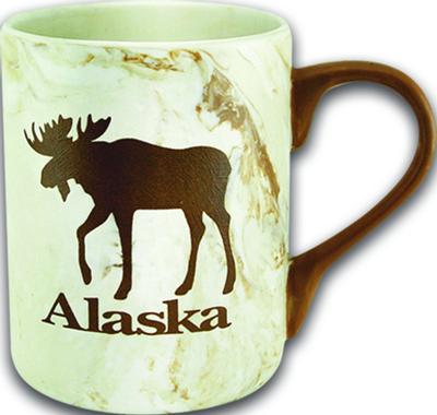 Moose Marble Mug